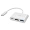 Monoprice 3-in-1 USB-C to 4K HDMI Multiport Adapter 43788 - alternate 1